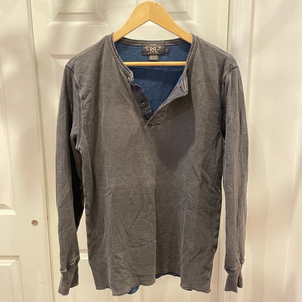 RRL Double Knit Henley